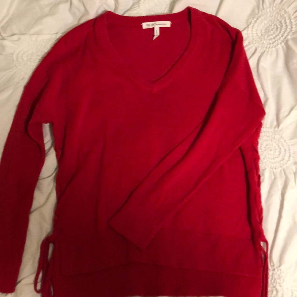 Red sweater